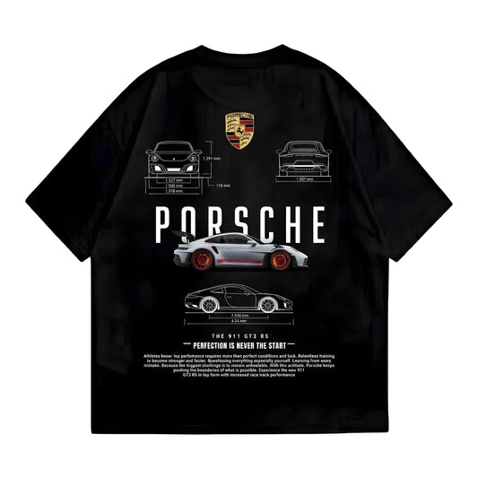 Porsche 911 GT3 RS Blueprint Graphic Tee